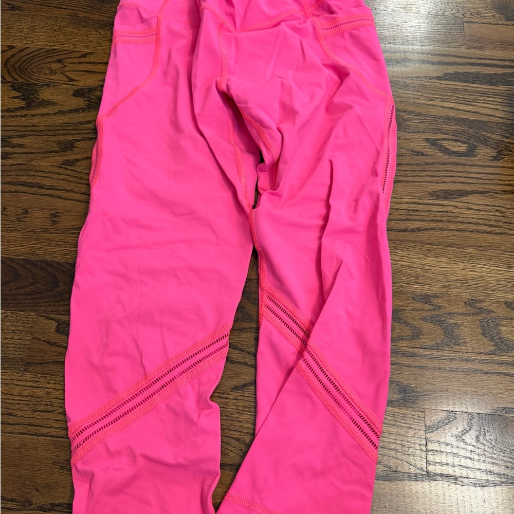 Victoria's Secret Bright Pink Leggings